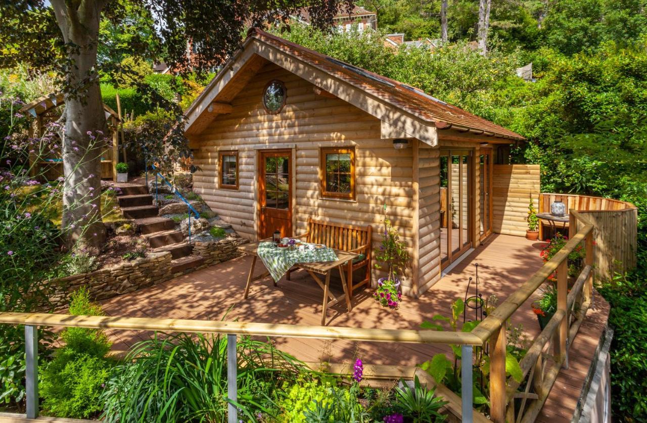 Porthole Log Cabin Minehead Exteriör bild